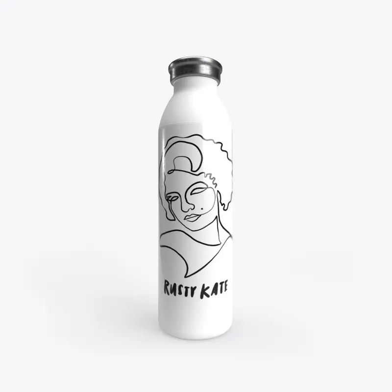 Just One Line Stainless Water Bottle