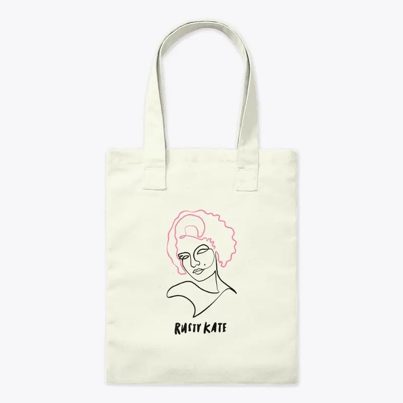 Just One Line Tote Bag (Colour)